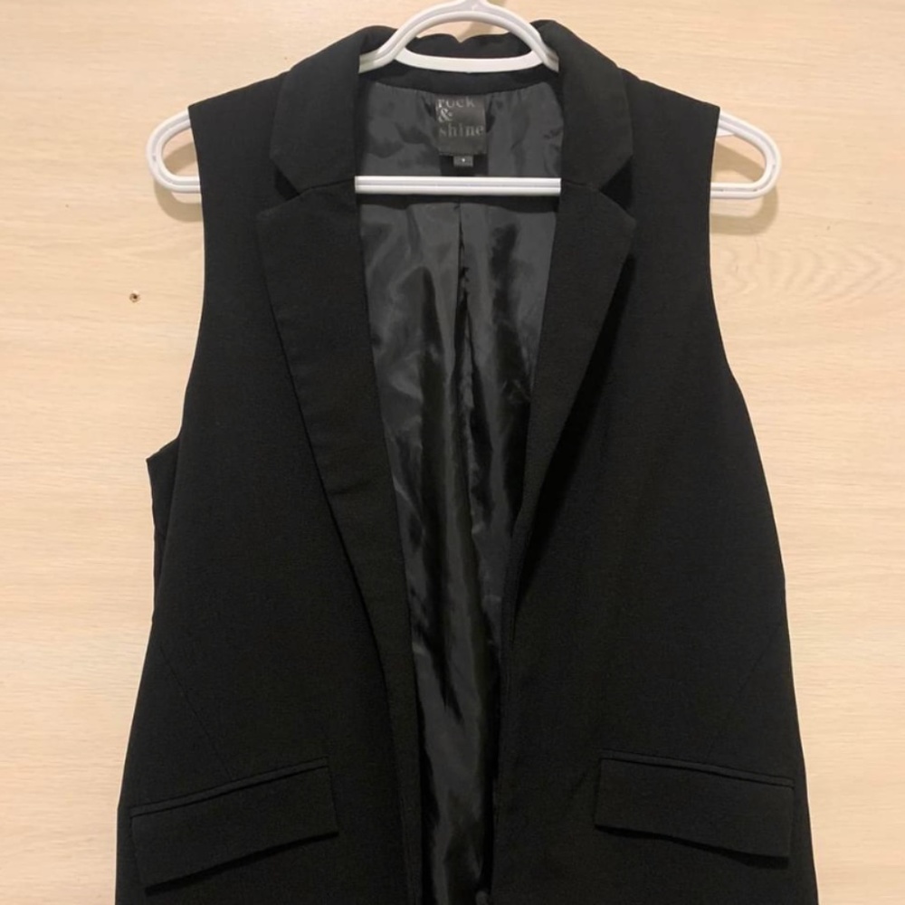 Rock & shine blazer size 9 in black